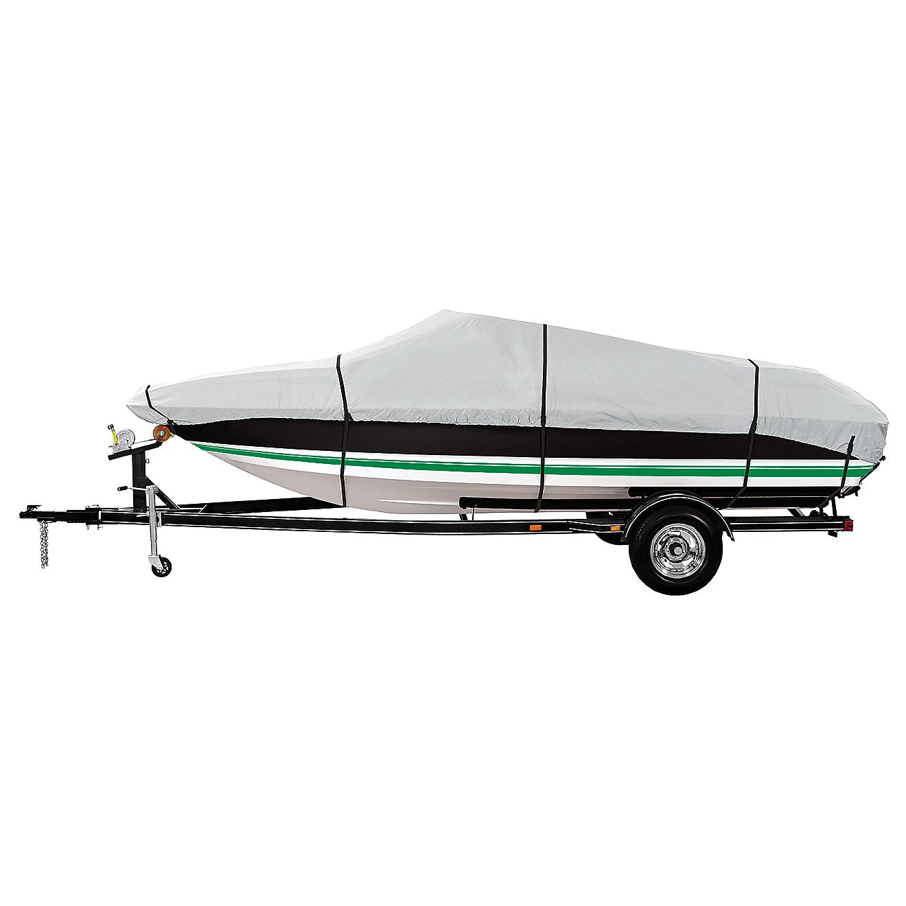 Marine Raider Gold Series Model D Boat Cover For 17' - 19' V-Hulls And Runabouts                                                 - view number 1