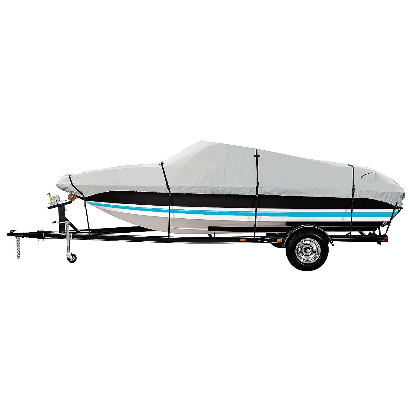 Marine Raider Platinum Series Model D Boat Cover For 17' - 19' V-Hulls And Runabouts                                             - view number 1