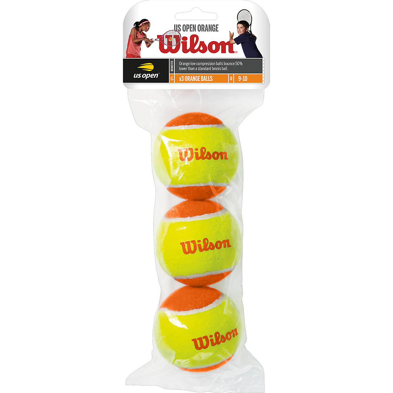 Wilson Starter Game Tennis Balls 3-Pack                                                                                          - view number 1