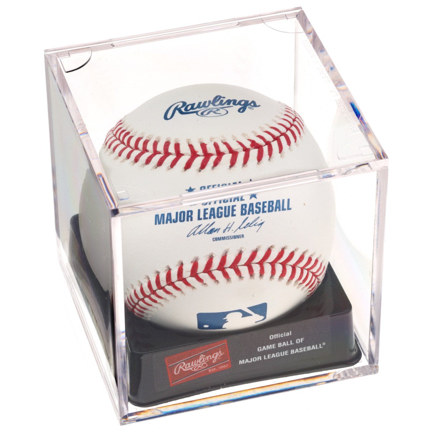 Rawlings Official Mlb Baseball With Display Cube Academy
