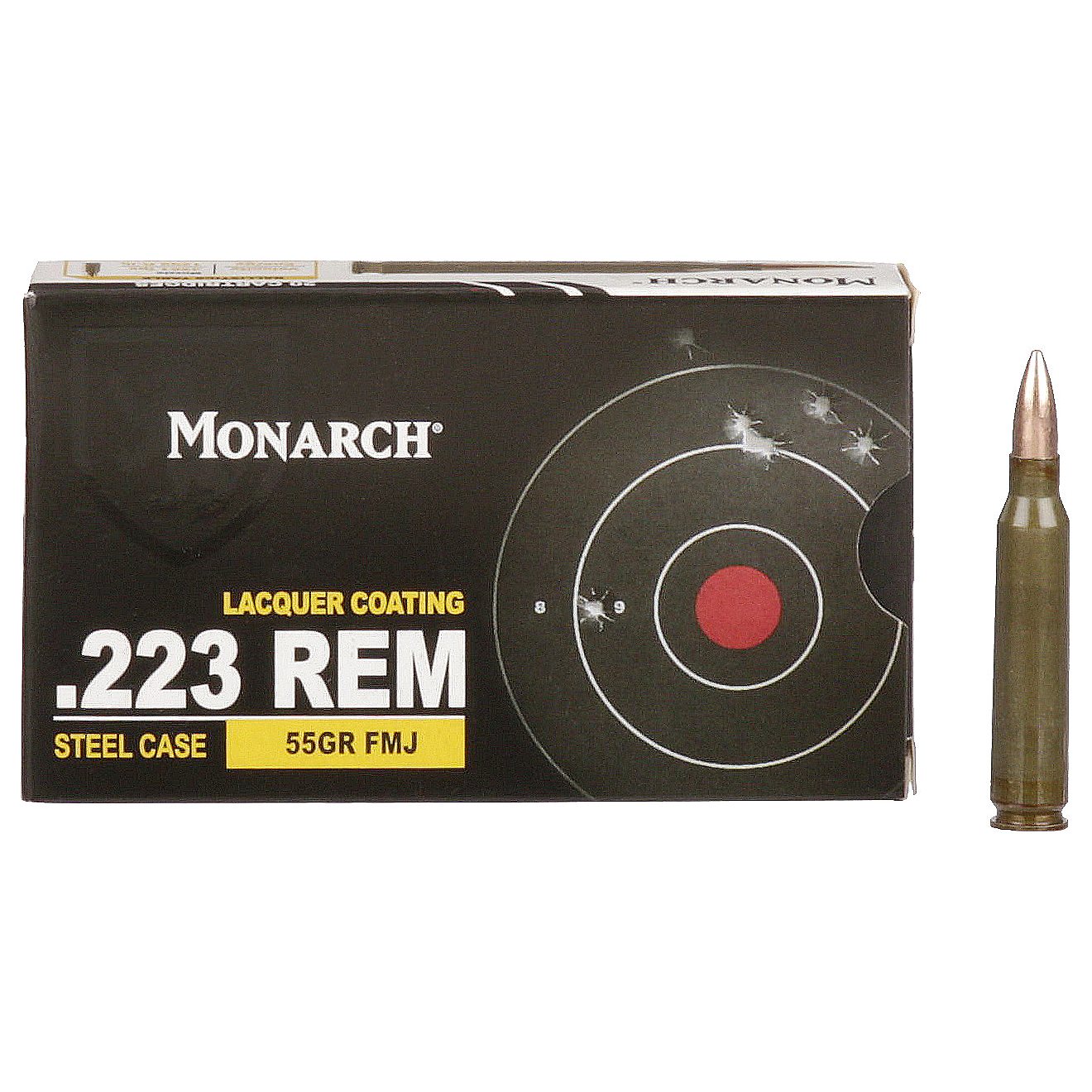 Monarch FMJ .223 Remington 55-Grain Ammunition - 20 Rounds                                                                       - view number 1