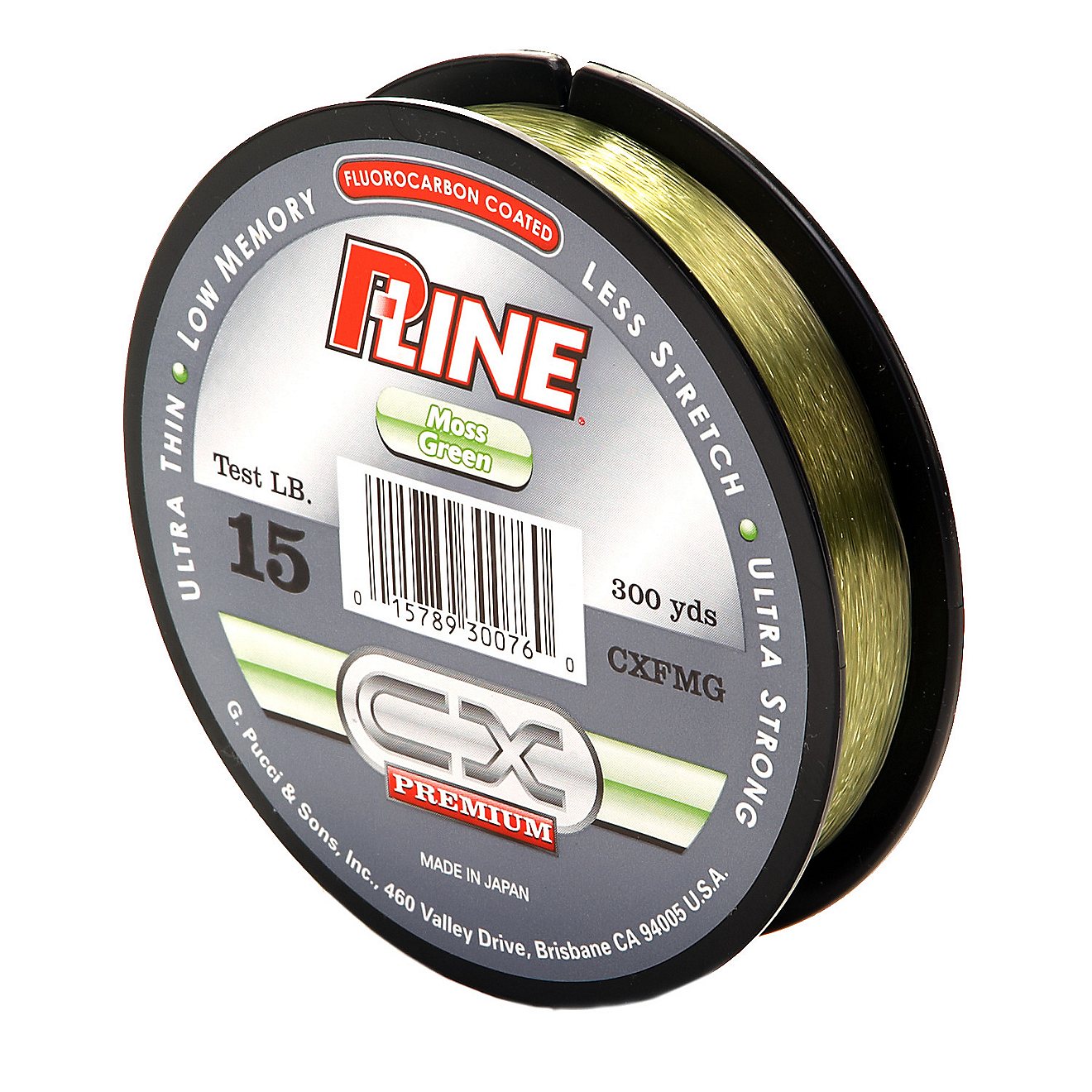P-Line® CX Premium 15 lb. - 300 yards Fluorocarbon Fishing Line                                                                 - view number 1