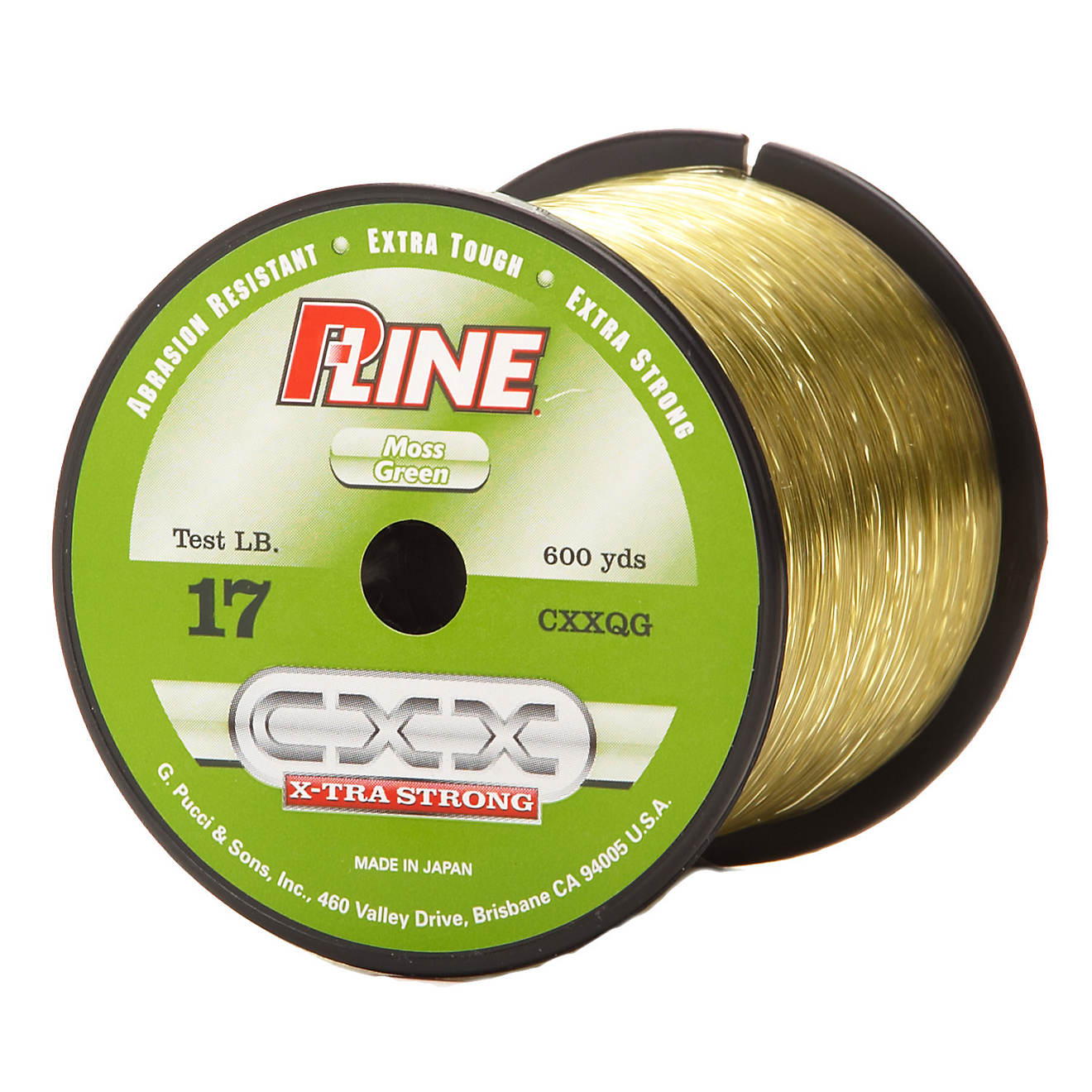 P-Line® 17 lb. - 600 yards Monofilament Fishing Line                                                                            - view number 1