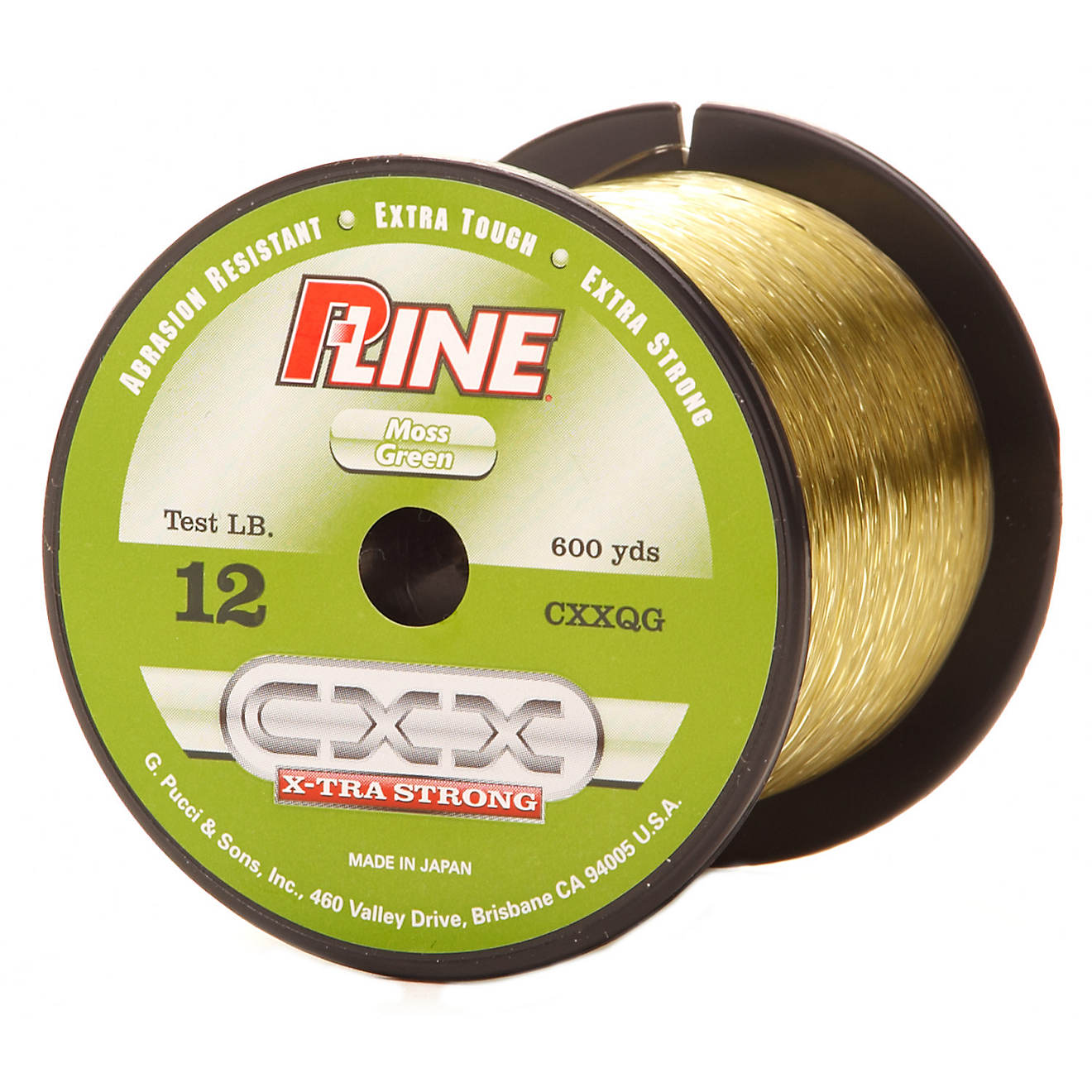 P-Line® 12 lb. - 600 yards Monofilament Fishing Line                                                                            - view number 1
