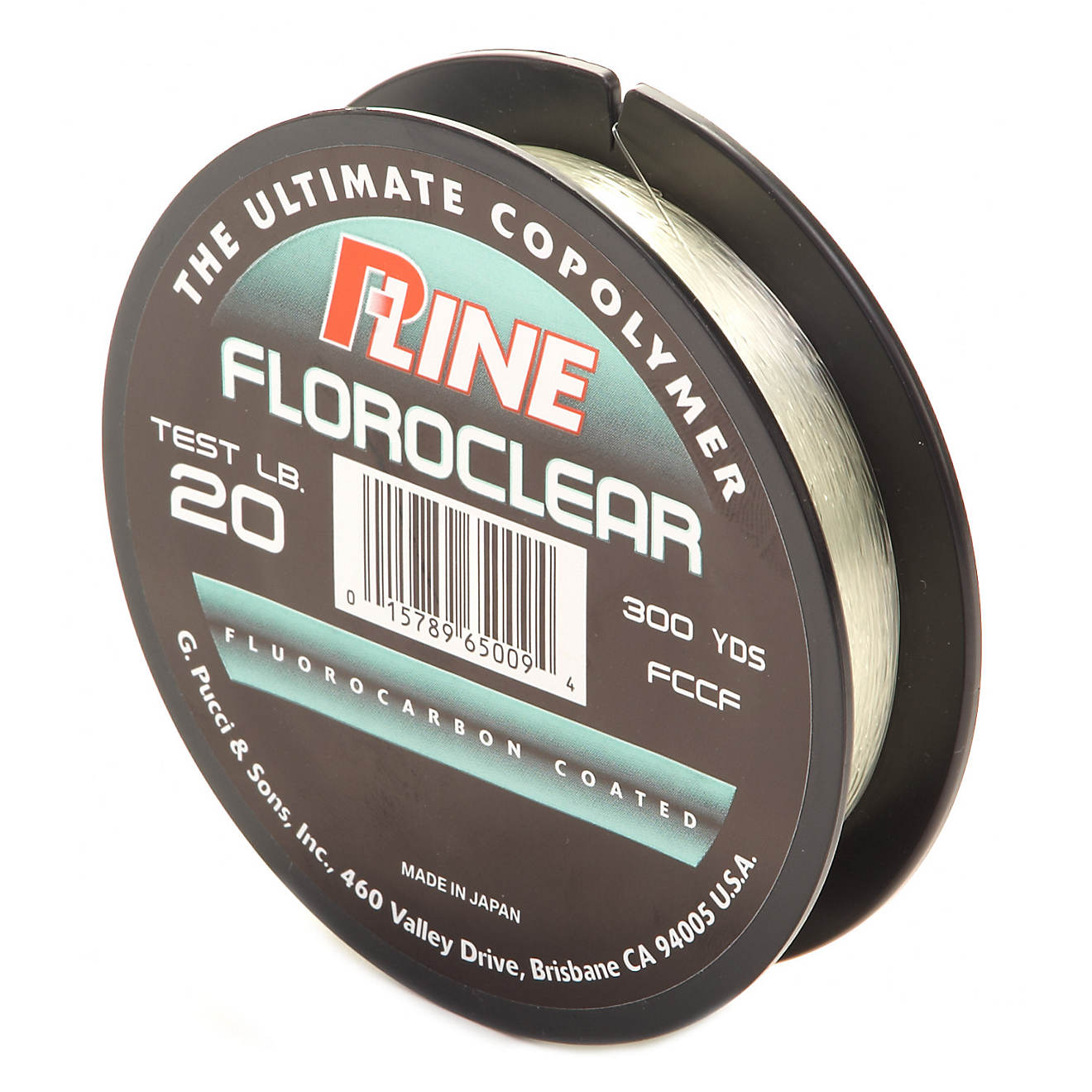 P-Line® Floroclear 20 lb. - 300 yards Fluorocarbon Fishing Line                                                                 - view number 1