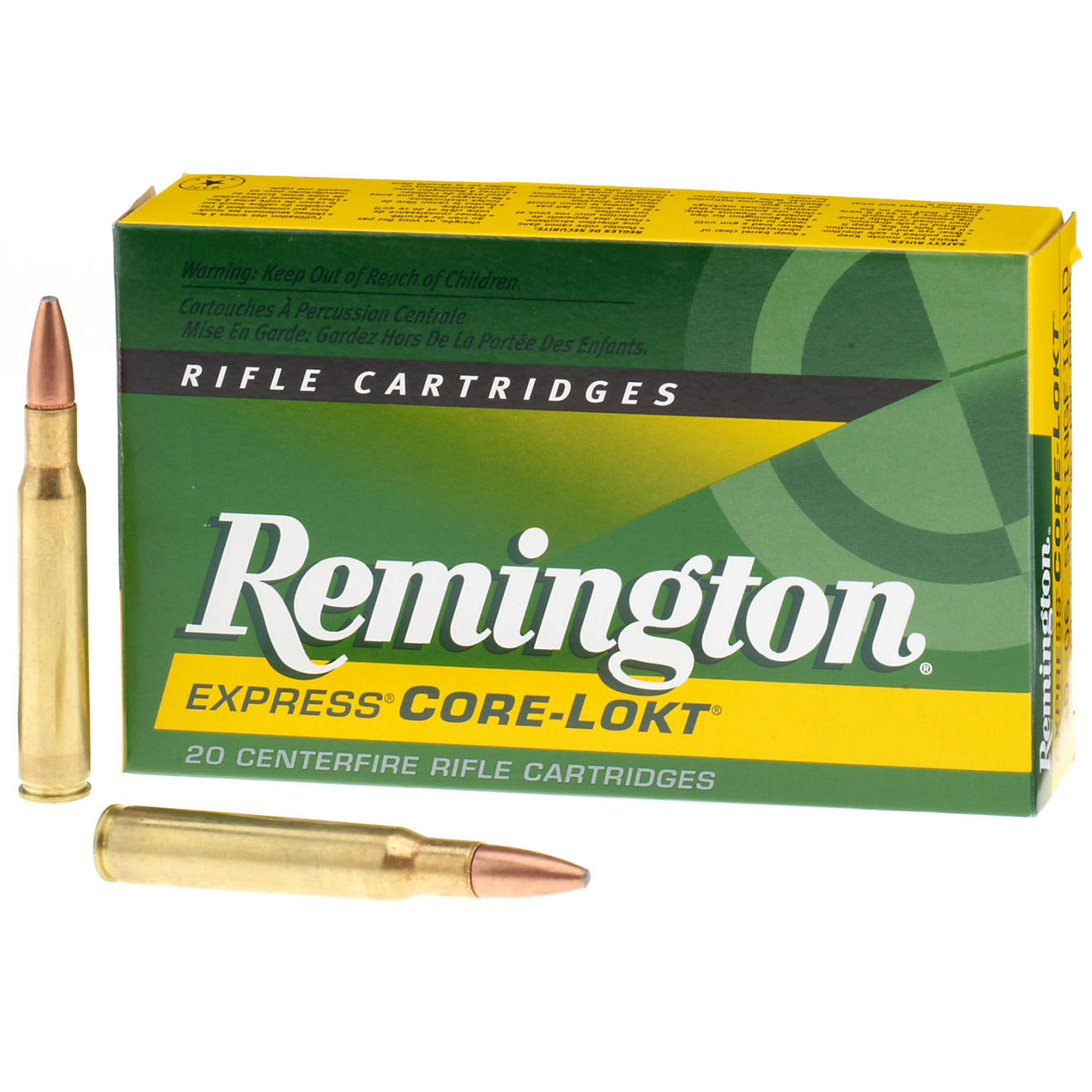 Remington Core-Lokt .30-06 Springfield 180-Grain Centerfire Rifle Ammunition - 20 Rounds                                         - view number 1