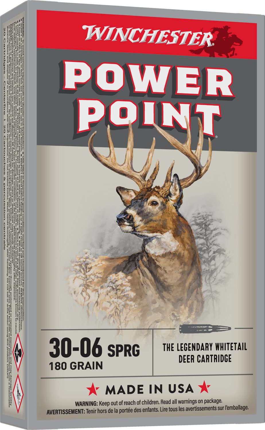 Winchester SuperX PowerPoint .3006 Springfield 180Grain Rifle