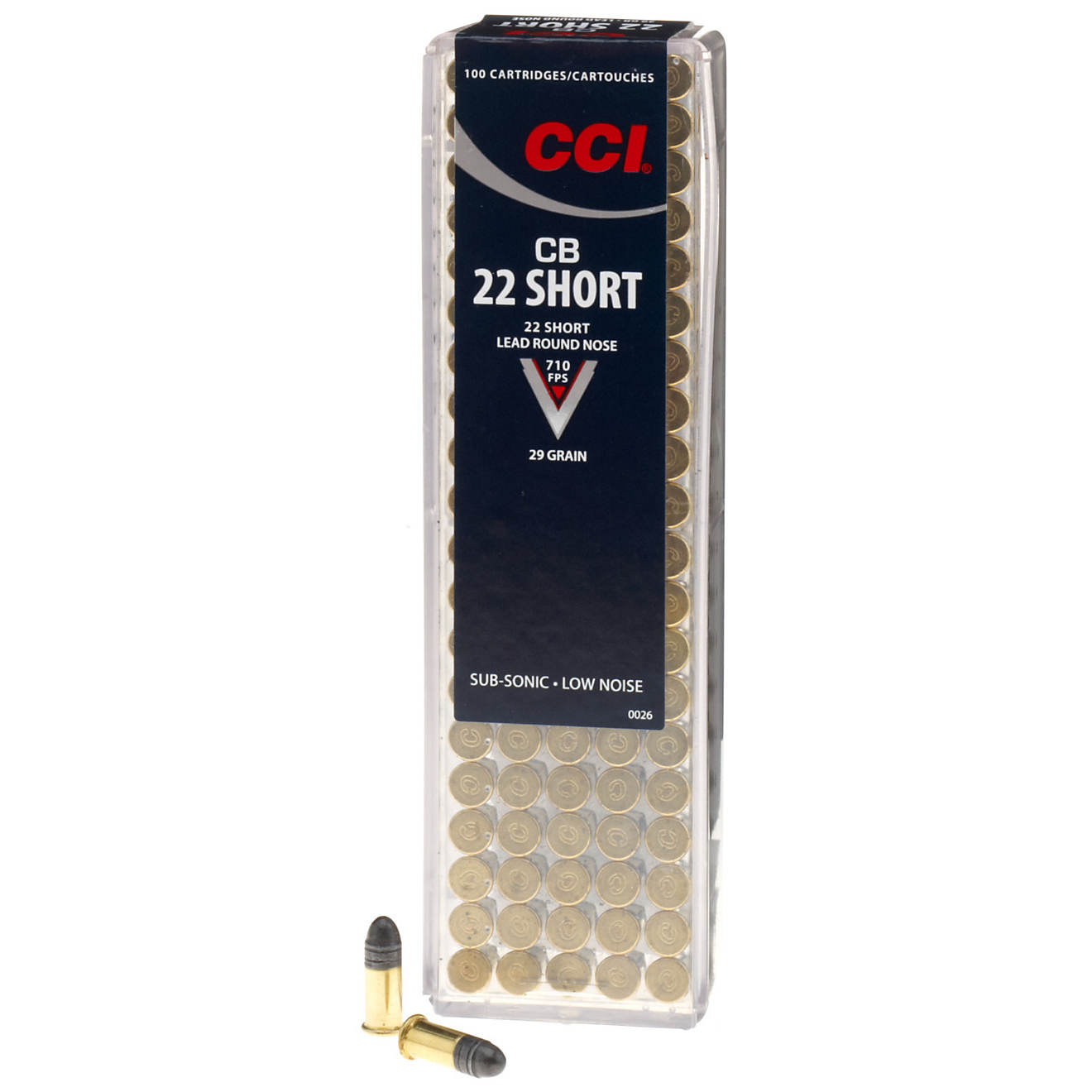 CCI® CB .22 Short 29-Grain Ammunition - 100 Rounds                                                                              - view number 1