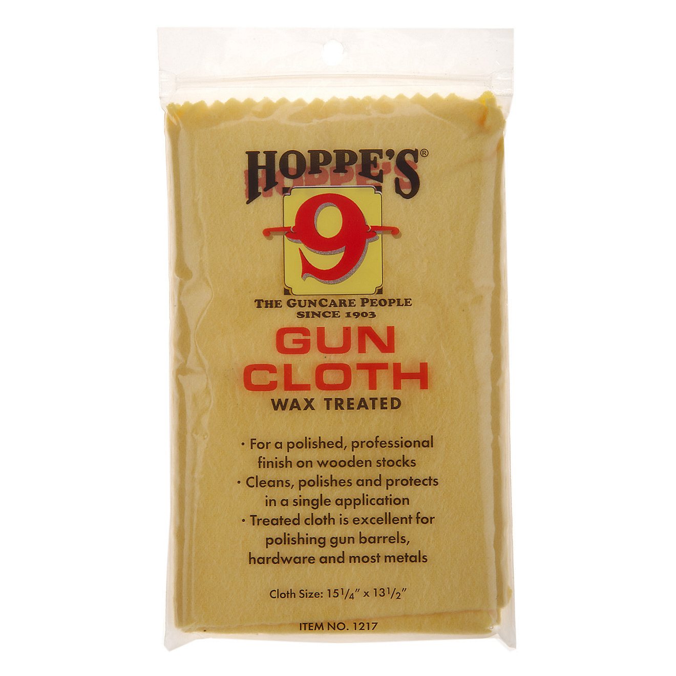 Hoppe's Wax-Treated Gun Cloth                                                                                                    - view number 1