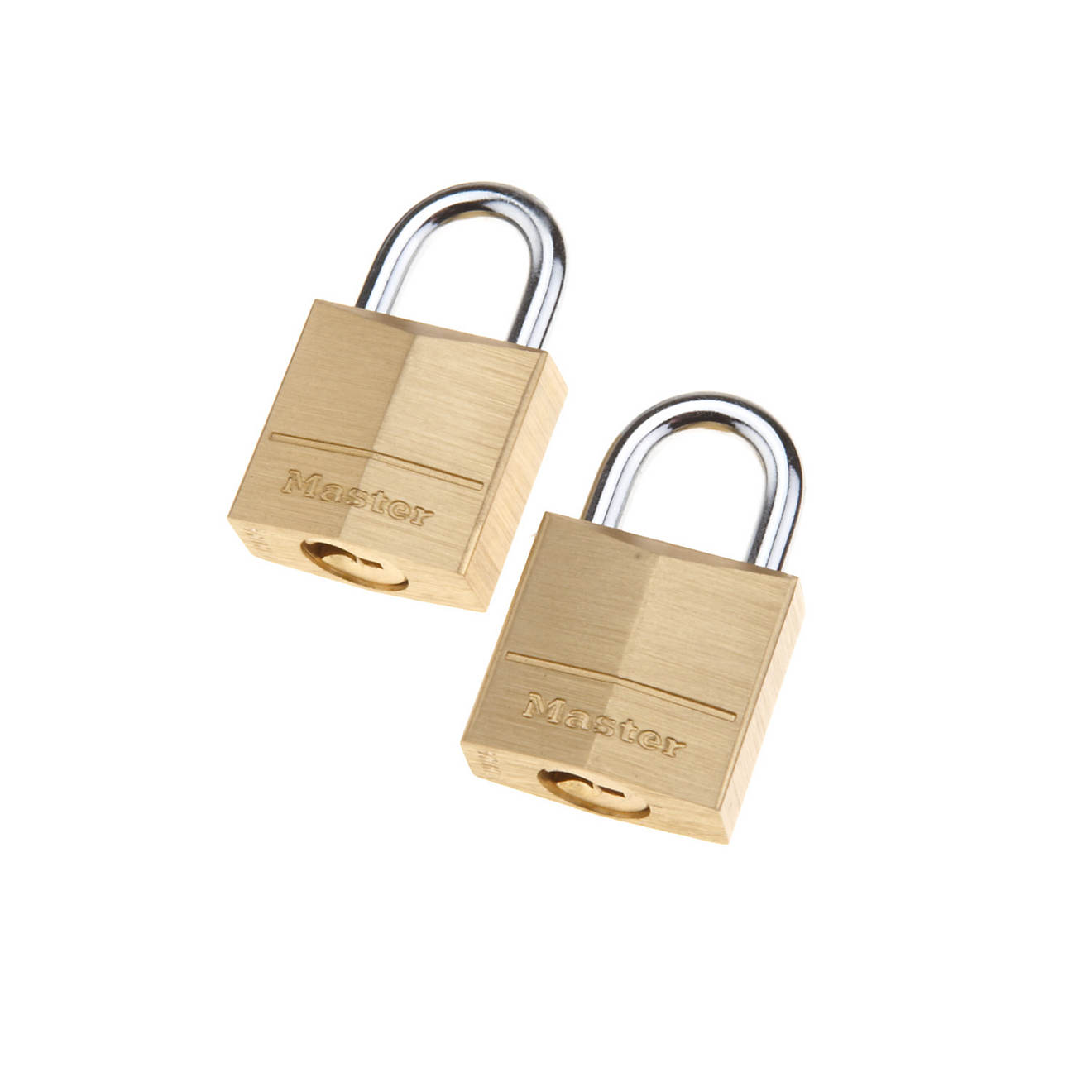 Master Lock® Solid Brass Padlocks 2-Pack                                                                                        - view number 1