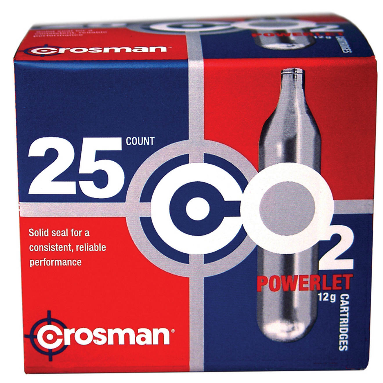 Crosman Copperhead Powerlet 12-Gram CO₂ Cartridges 25-Pack                                                                     - view number 1