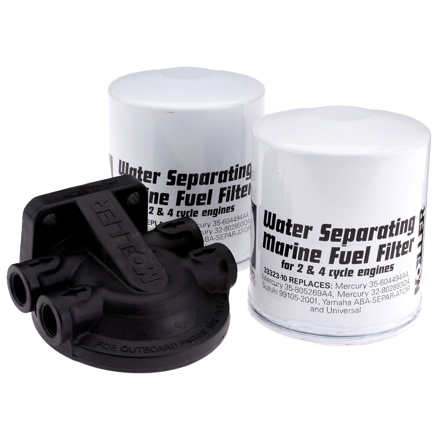 Moeller Marine Water Separating Fuel Filter Bonus Pack Kit Academy