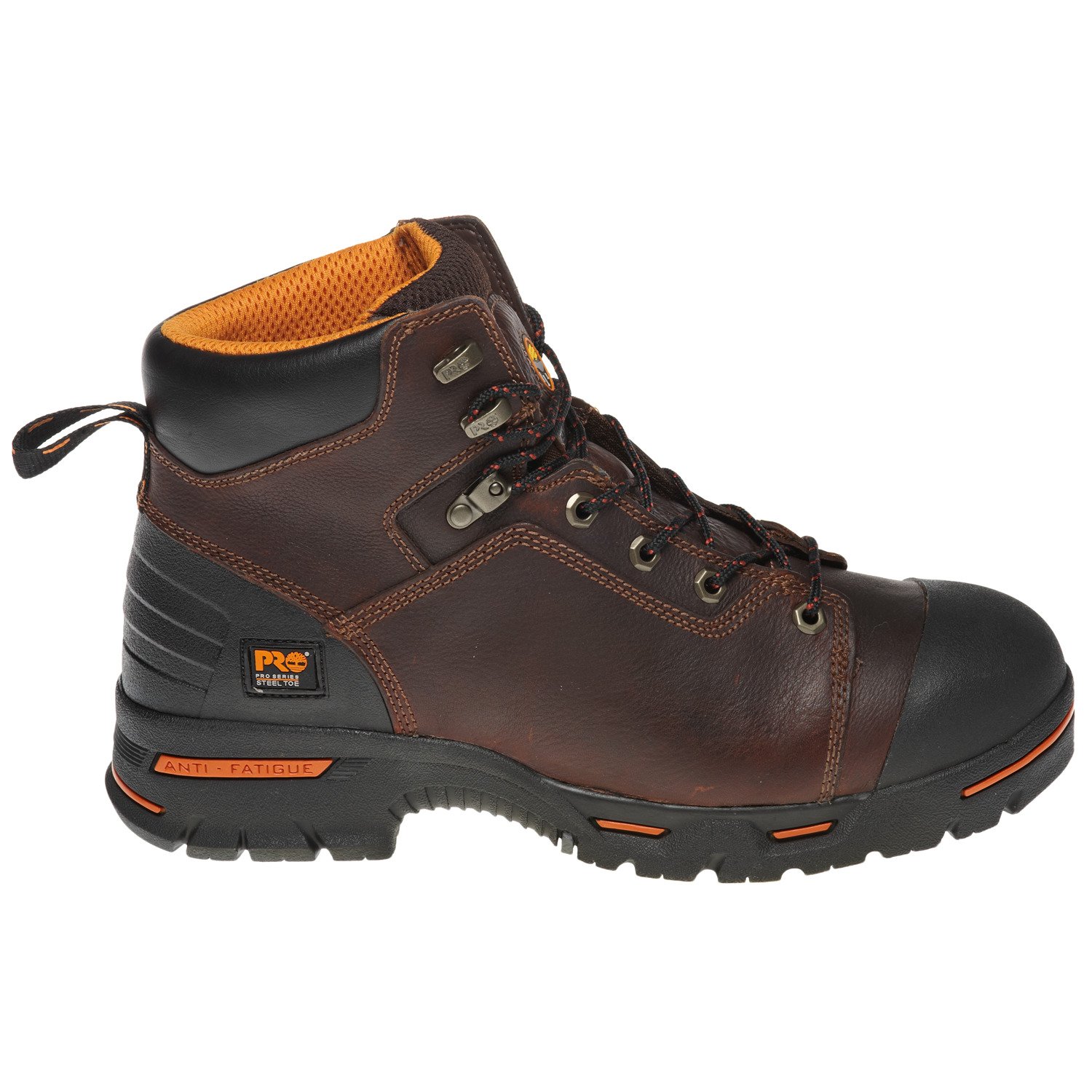 Timberland Men's Endurance 6 in EH Steel Toe Lace Up Work Boots | Academy