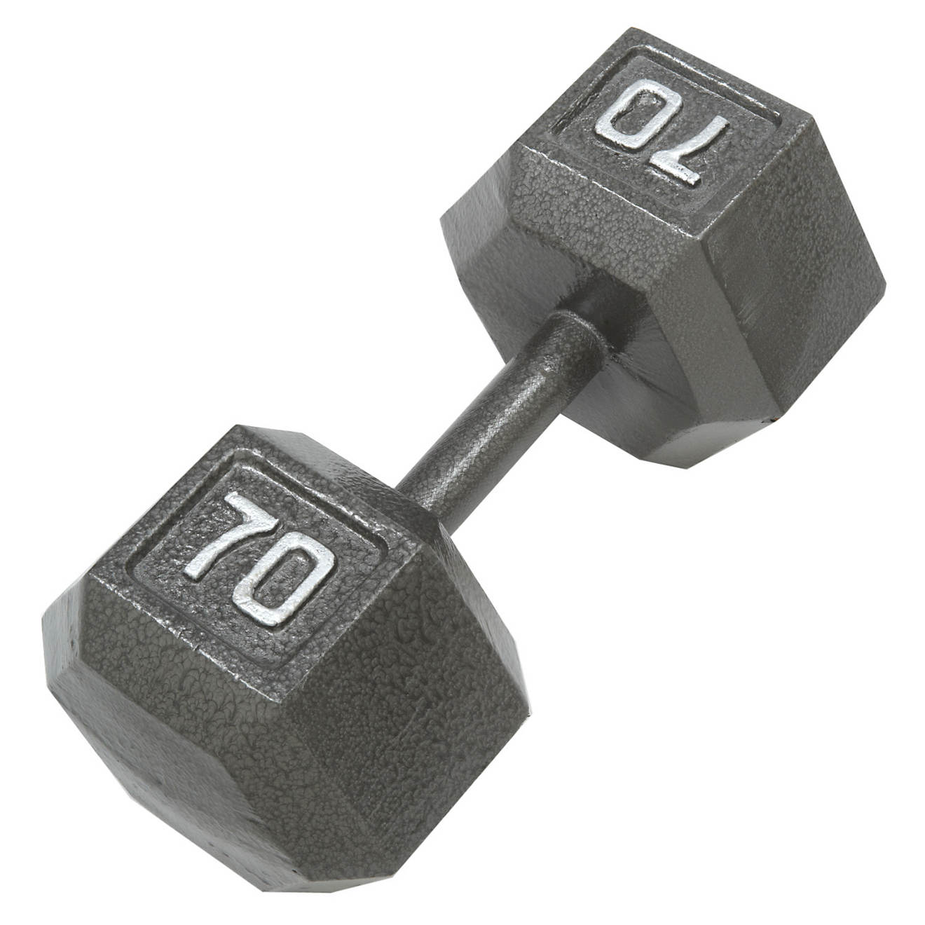 CAP Barbell 70 lb. Solid Hex Dumbbell                                                                                            - view number 1