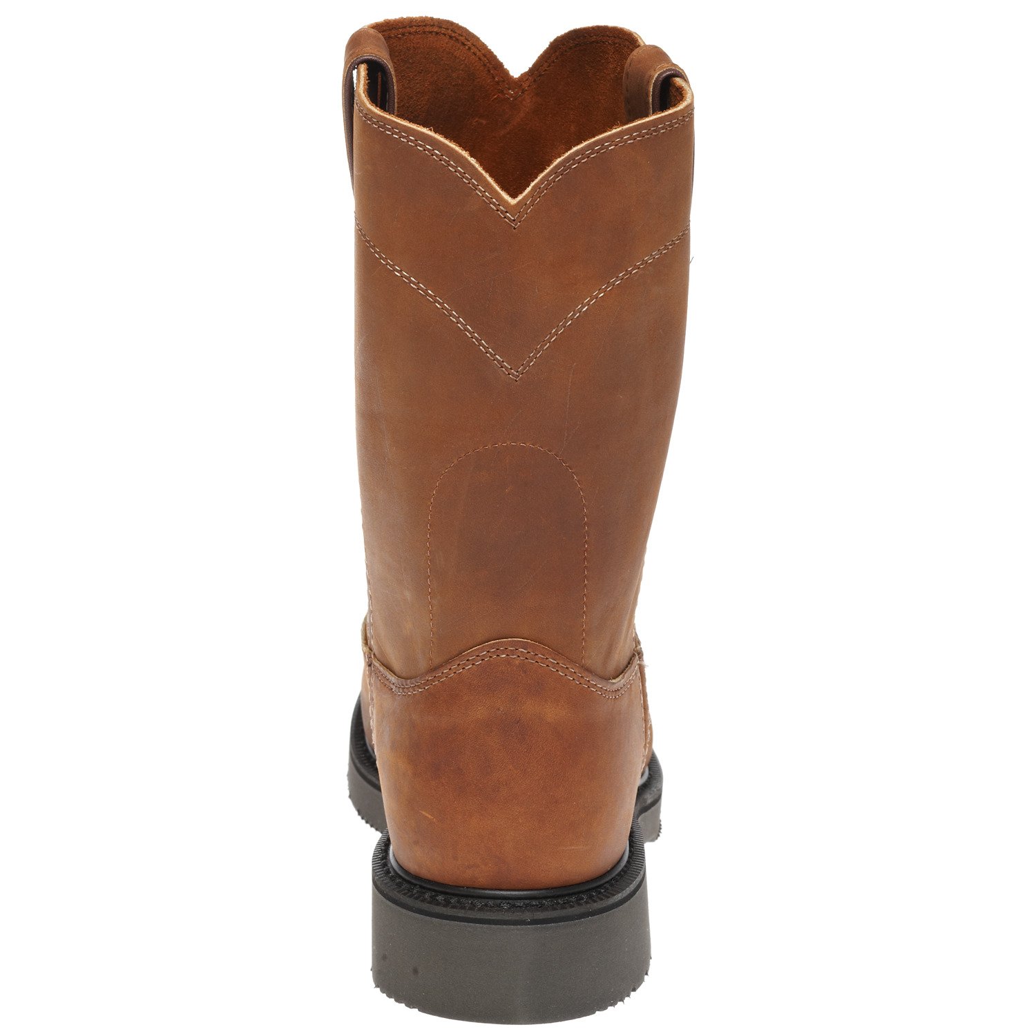 justin men's rugged cowhide waterproof wellington work boots