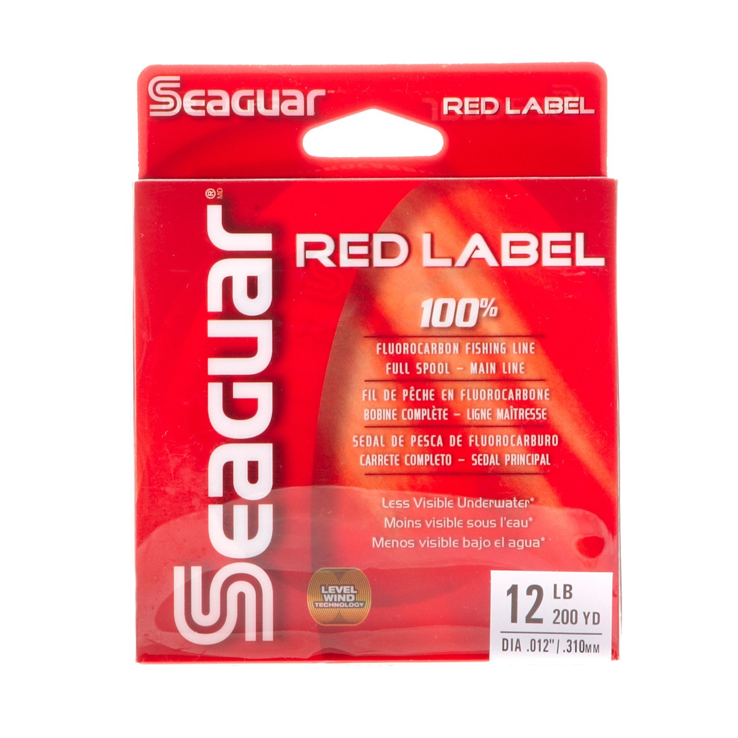 12rm200 Seaguar Red Label 1 Fluoro 200yd 12lb for sale online 