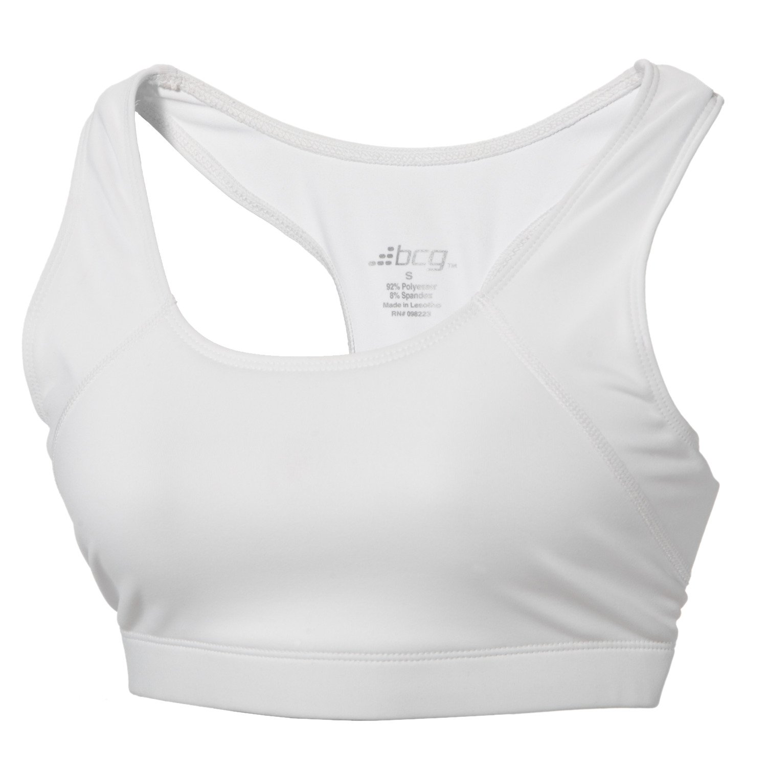 BCG Women's Studio Poly Medium Support Sports Bra Academy