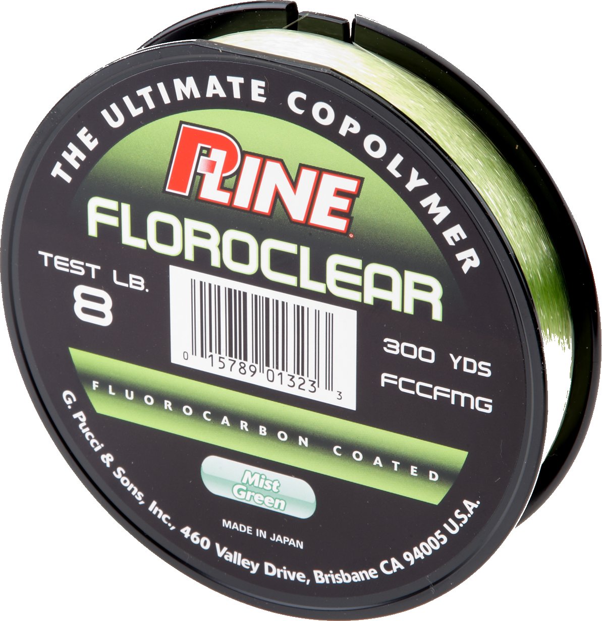 PLine® Floroclear 8 lb. 300 yards Fluorocarbon Fishing Line Academy