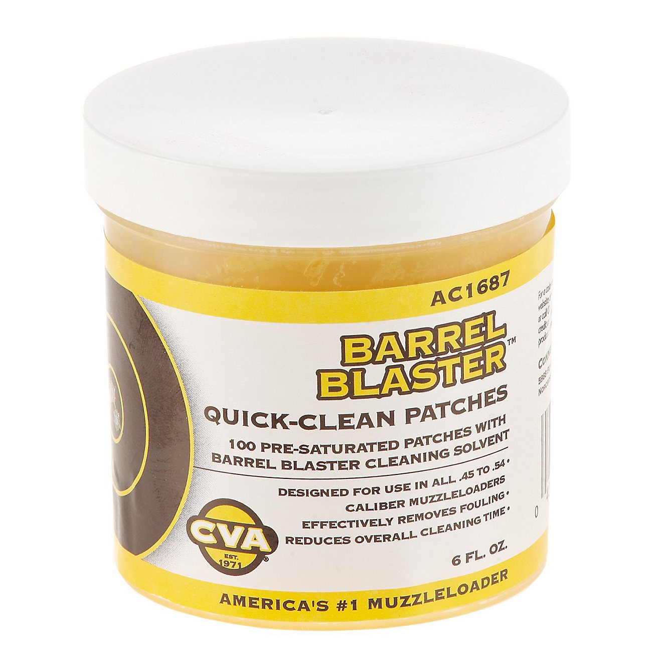 CVA Barrel Blaster Quick Clean Patches 100-Pack                                                                                  - view number 1