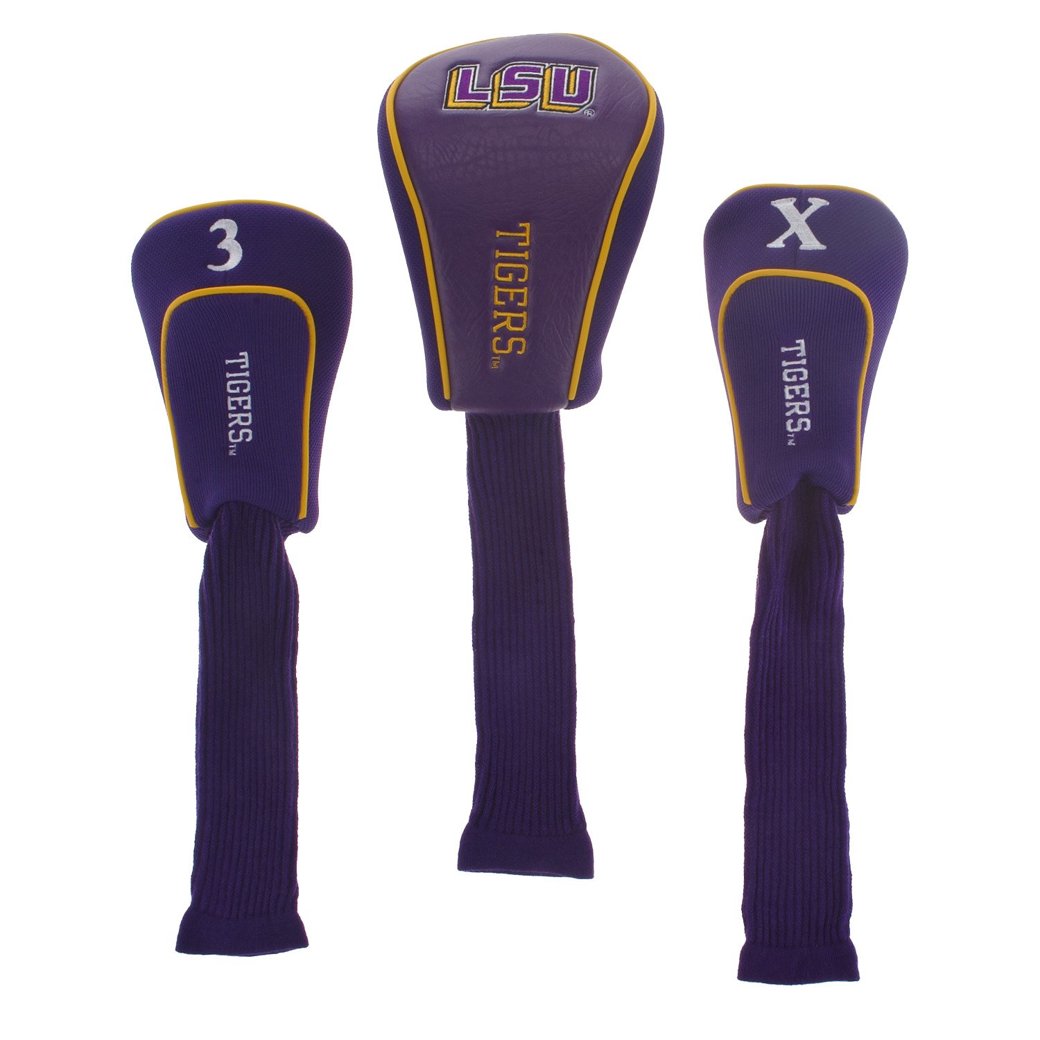 Team Golf Sock Head Covers 3Pack Academy