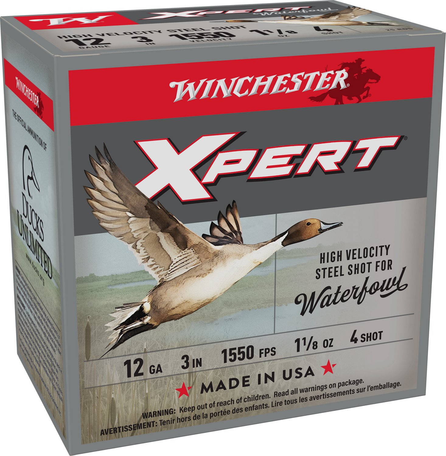 Winchester Xpert HiVelocity Steel 12 Gauge Shotshells Academy