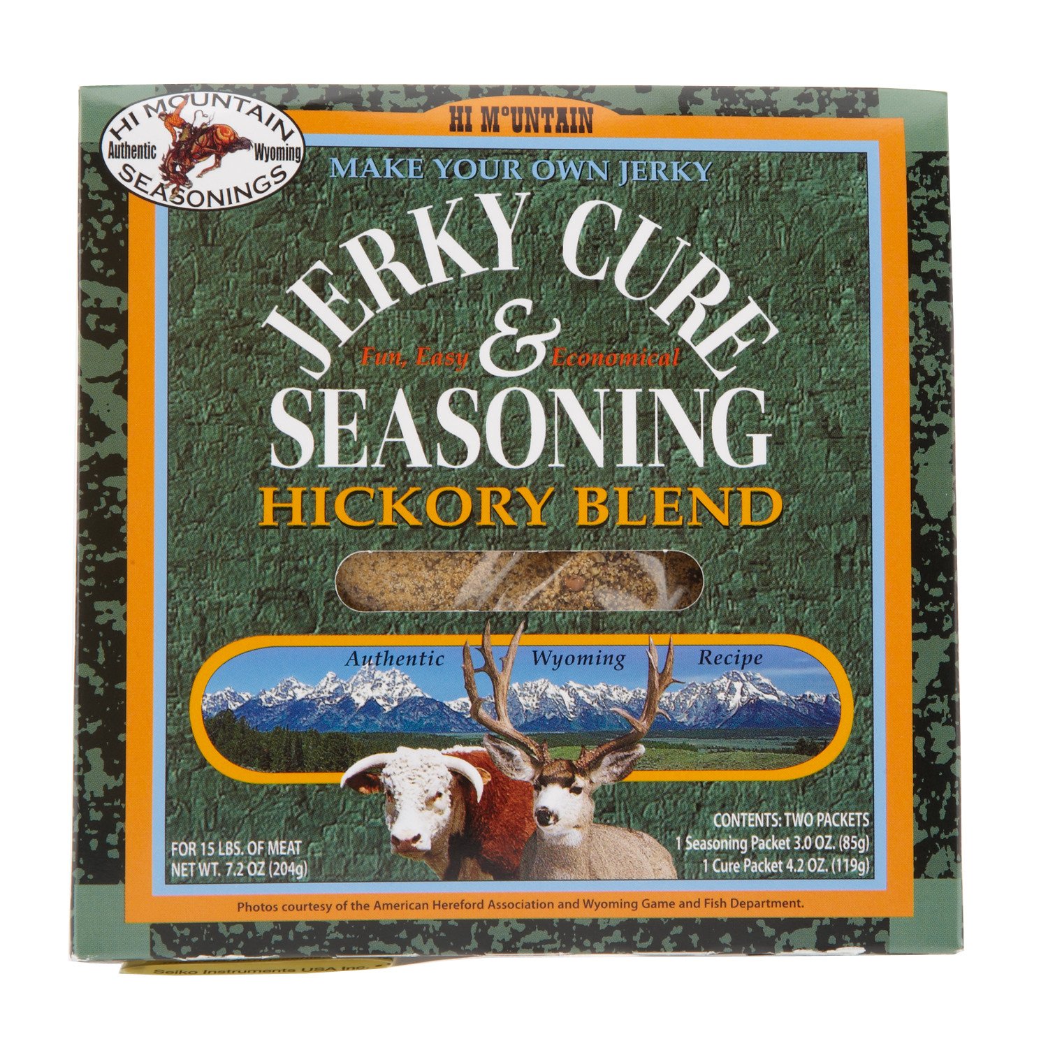 Hi Mountain Jerky Hickory Blend Jerky Seasoning and Cure                                                                        