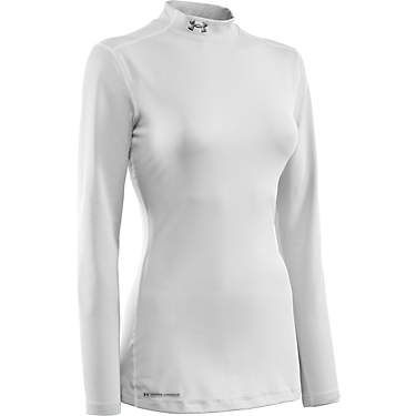 Under Armour Women's ColdGear Fitted Mock Neck Shirt                                                                            