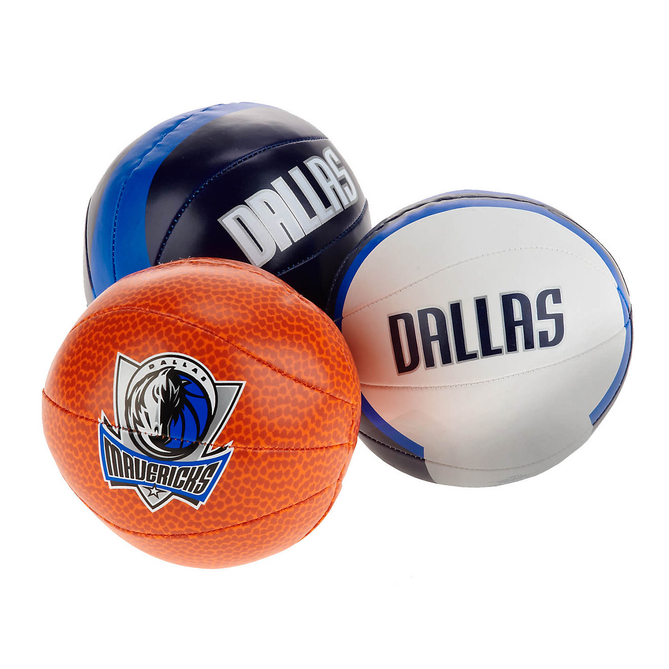 K2 Licensed Products 3-Point Shot Softee Basketballs 3-Pack                                                                      - view number 1