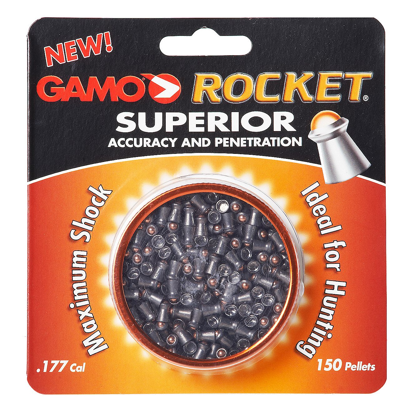 Gamo Rocket .177 Caliber Air Gun Pellets 150-Pack                                                                                - view number 2