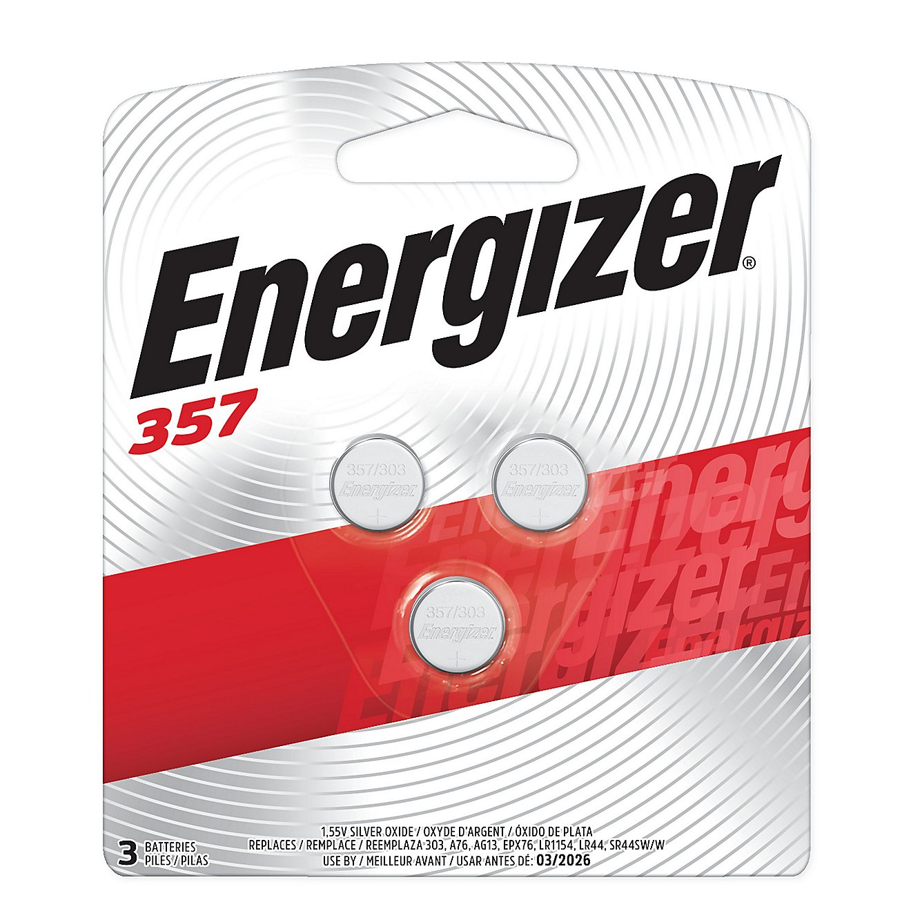 Energizer® 1.5V Silver Oxide Batteries 3-Pack - view number 1