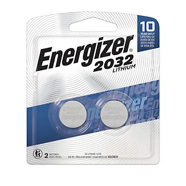 Energizer® Coin Lithium Batteries 2-Pack                                                                                       
