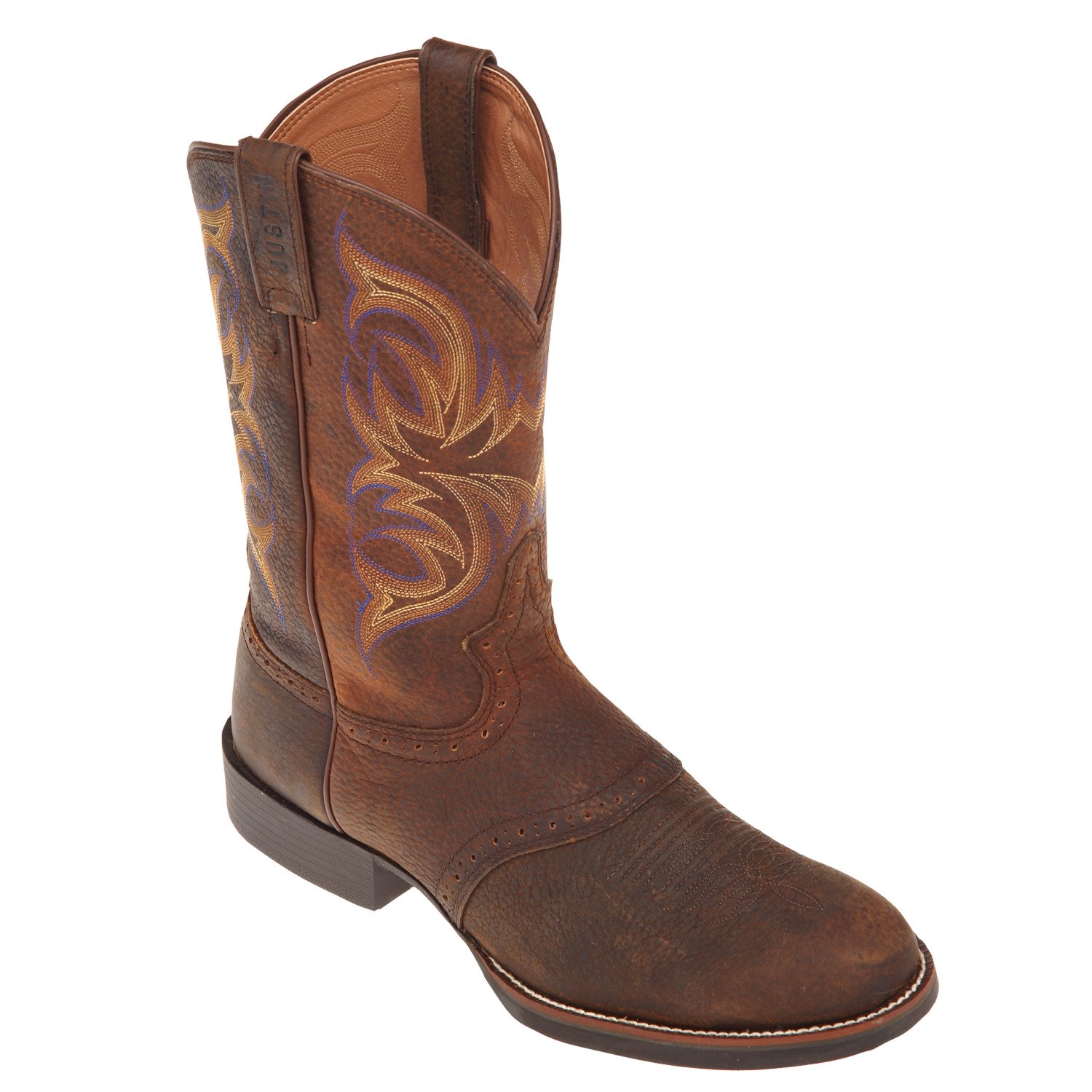Justin Men's Stampede Cattleman Western Boots | Academy
