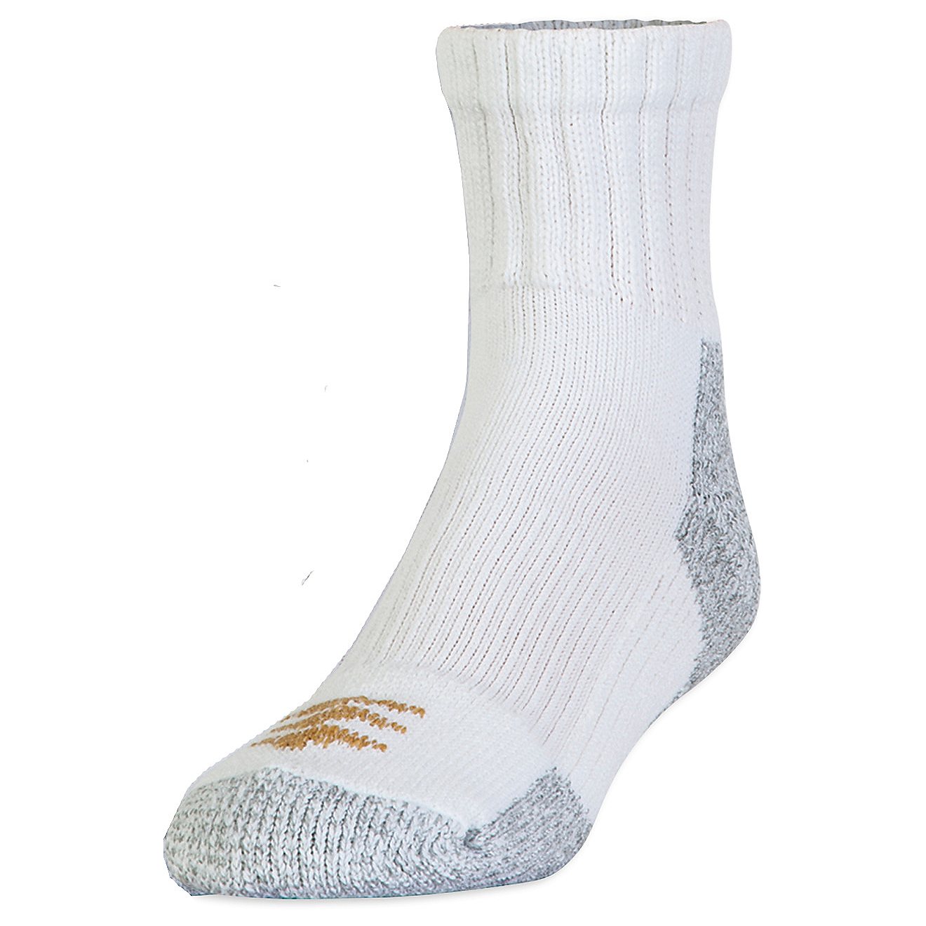PowerSox Adults' Pro-Thicks Quarter Socks 2 Pack                                                                                 - view number 1