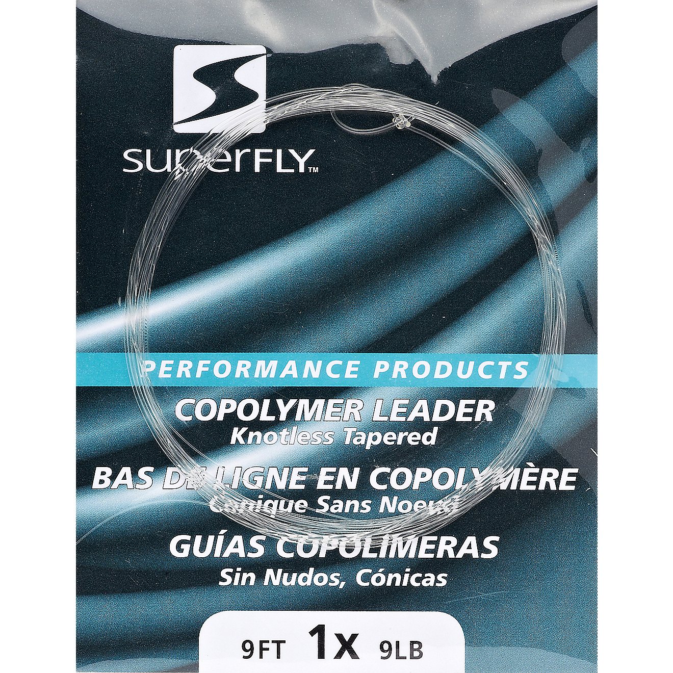 Superfly 1X 9 ft Knotless Tapered Leader                                                                                         - view number 1