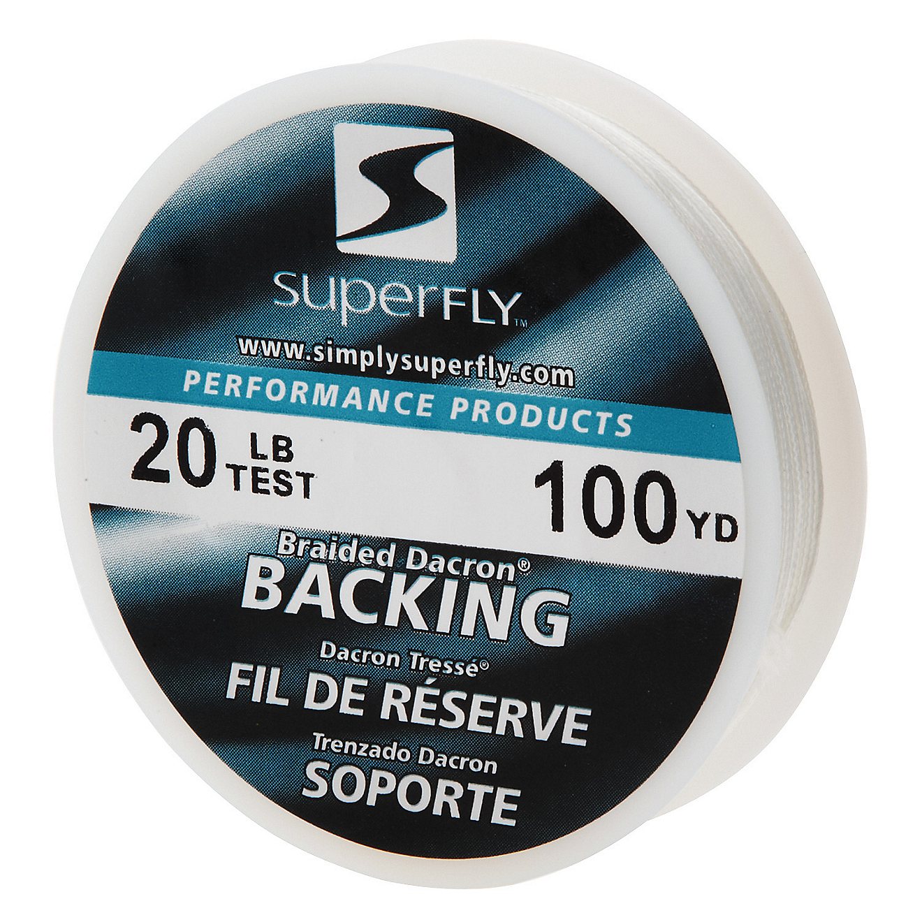 Superfly Premium Performance 100-Yard Fly Line Backing                                                                           - view number 1
