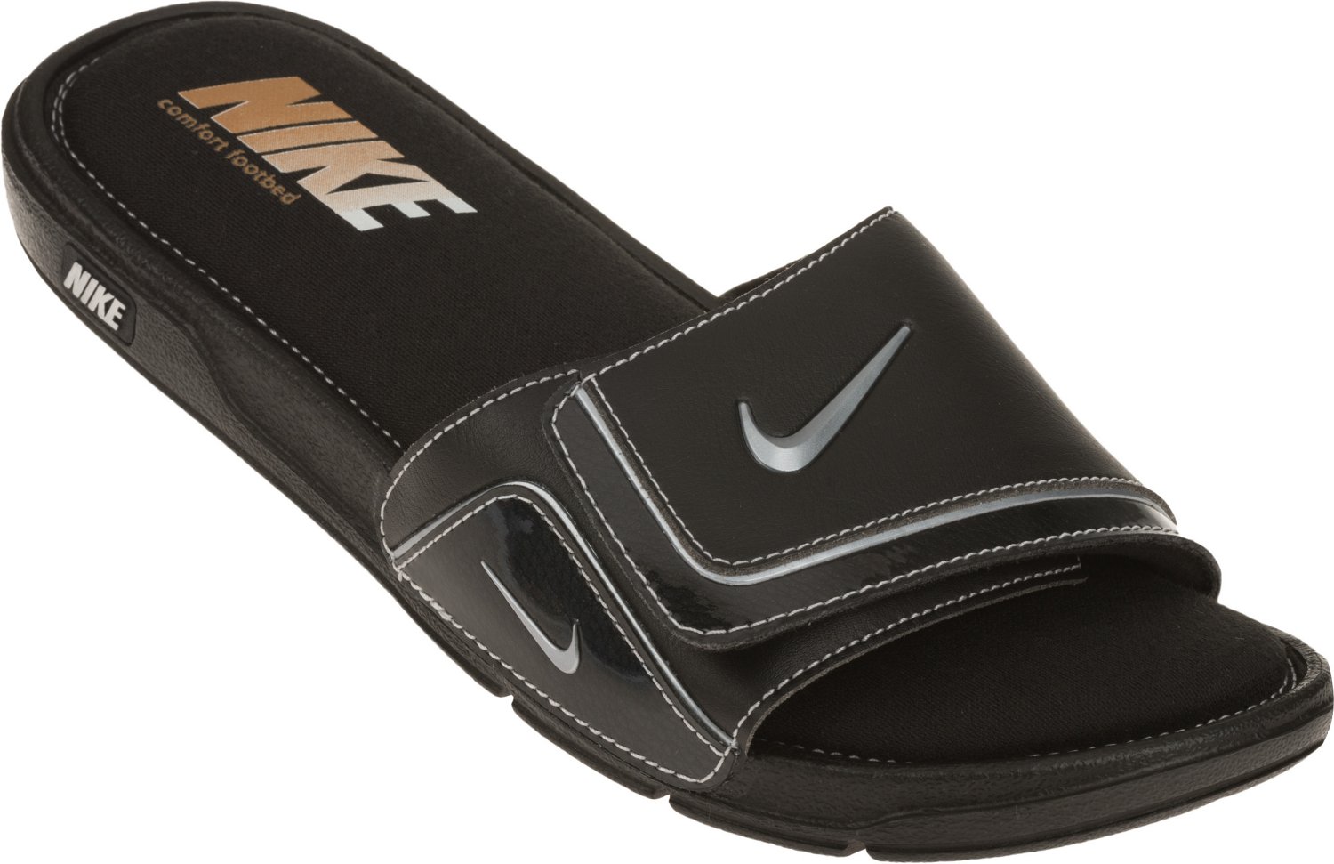 mens nike slides with cushion