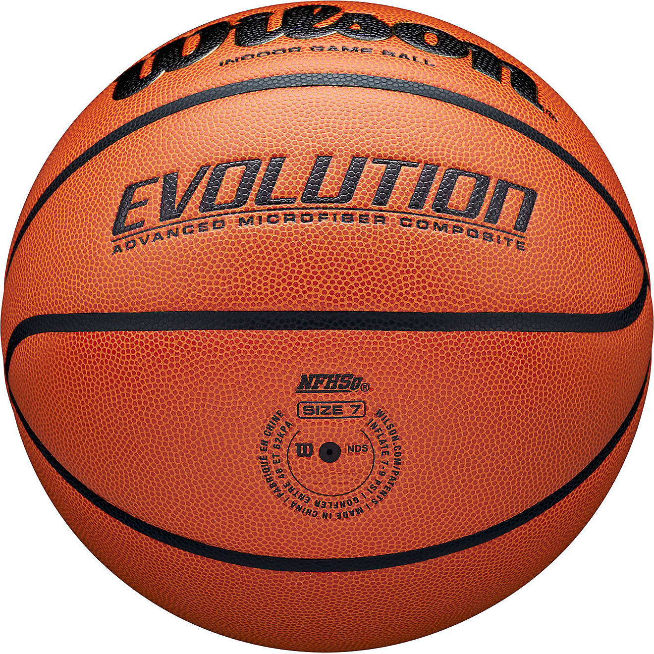 Wilson Evolution 29.5 Inch Indoor Game Basketball 
