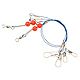 Eagle Claw 11" Single Drop Wire Leader Rigs 2-Pack                                                                               - view number 1 image