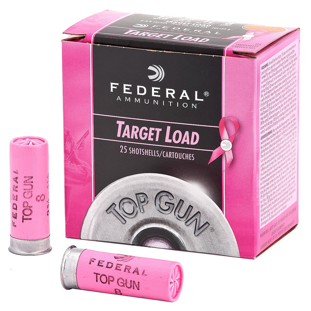 Federal Premium® Top Gun® Target 12 Gauge 8 Shotshells - 25 Rounds                                                             - view number 1
