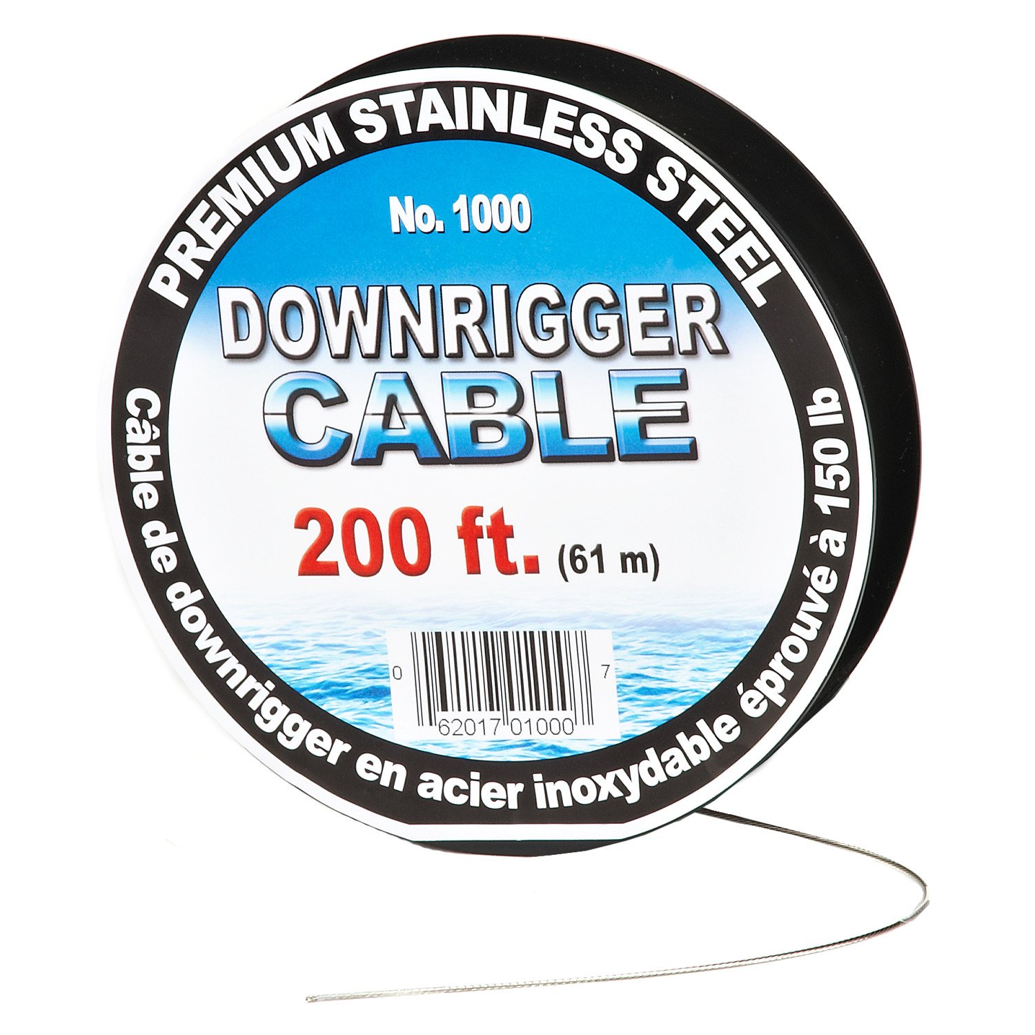 Scotty Premium 200' StainlessSteel Downrigger Cable Academy