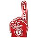 Tag Express Texas Rangers Foam Finger                                                                                            - view number 1 image