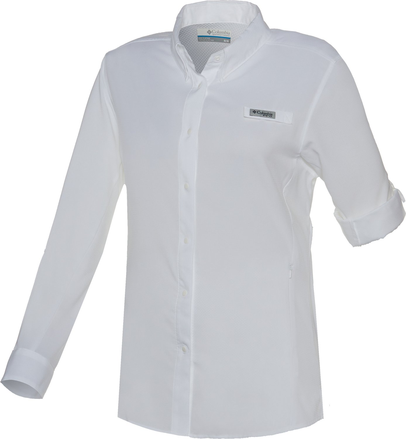 columbia blue long sleeve compression shirt