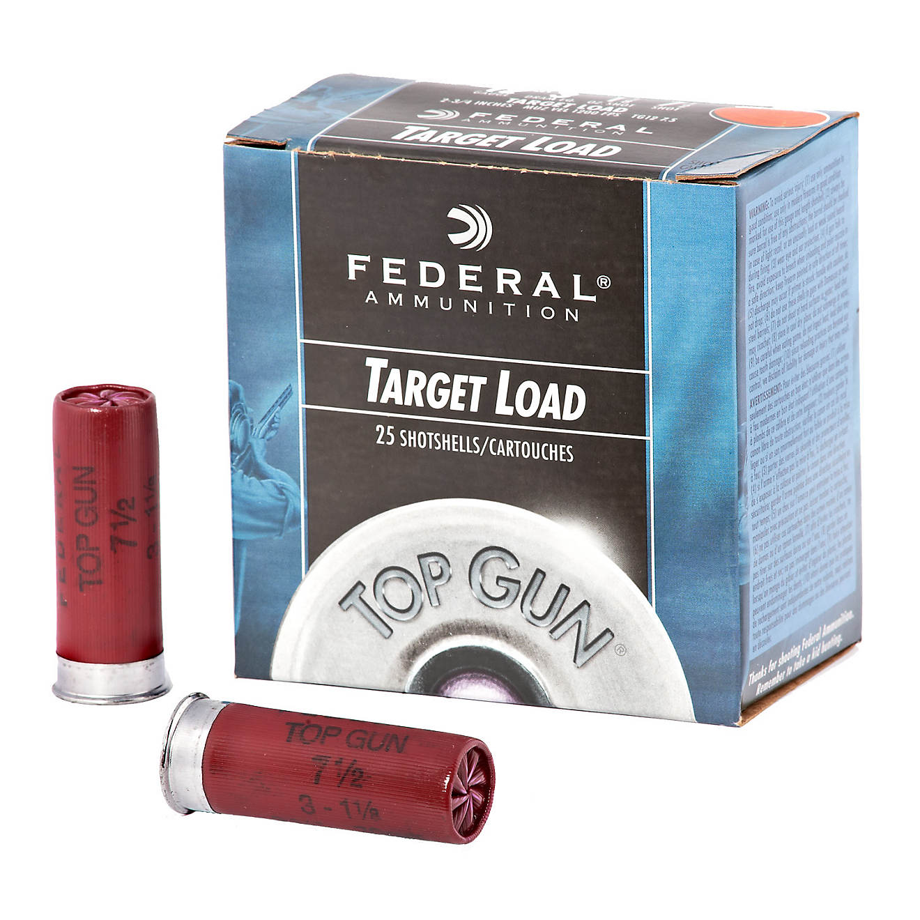 Federal® Top Gun 12 Gauge Shotshells - 25 Rounds                                                                                - view number 1