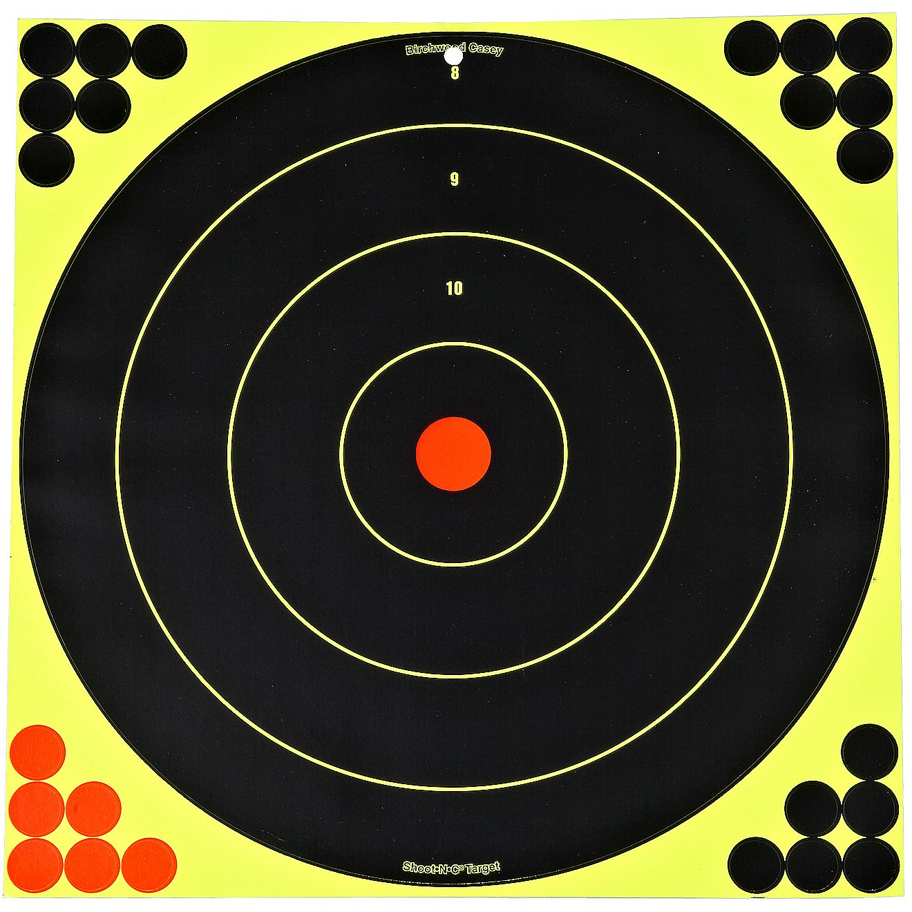 Birchwood Casey® Shoot-N-C® Self-Adhesive 17.25" Bull's-Eye Targets 5-pack                                                     - view number 1