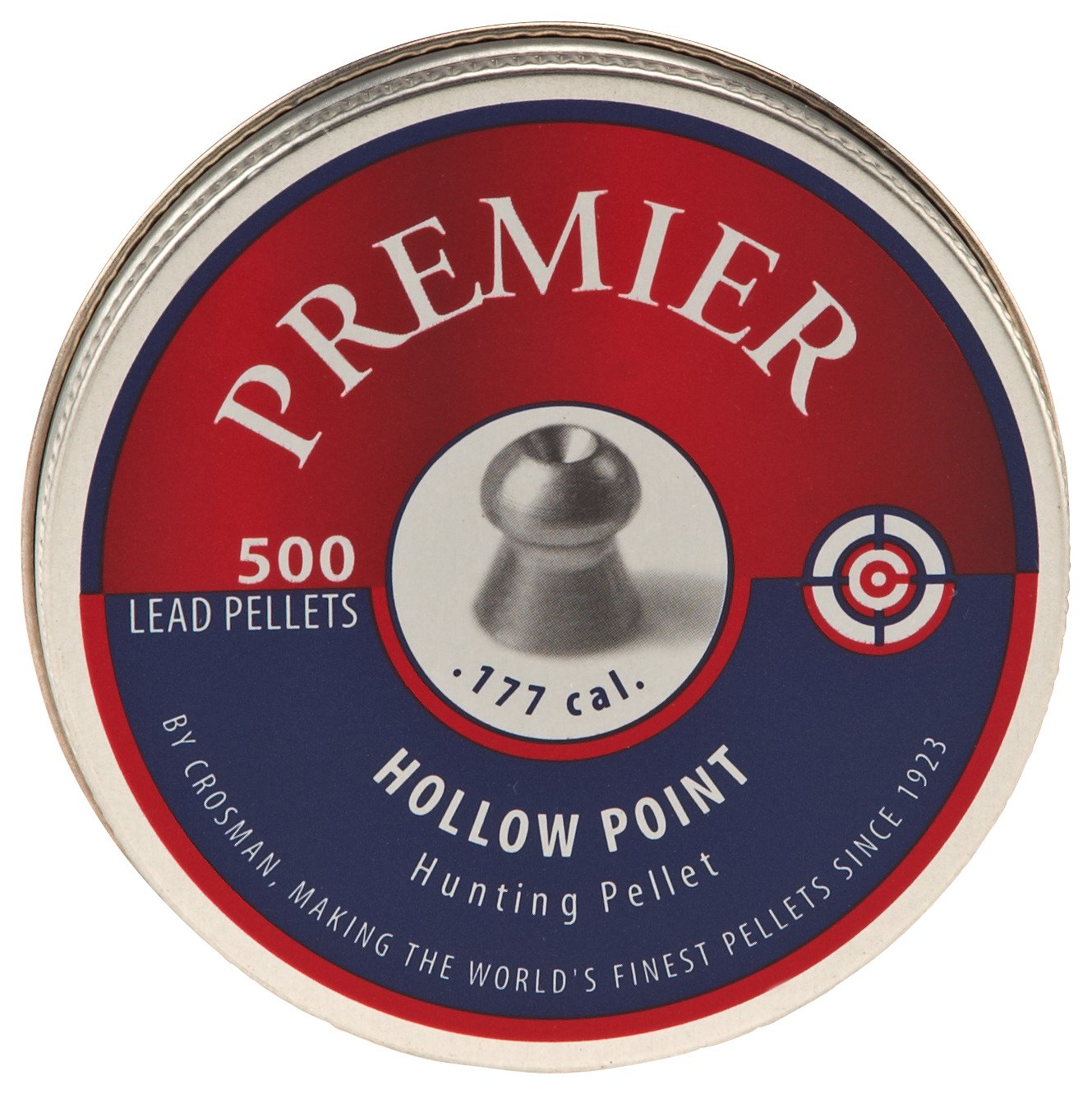 Crosman Premier .177 Caliber Hollow Point Air Gun Pellets 500Pack