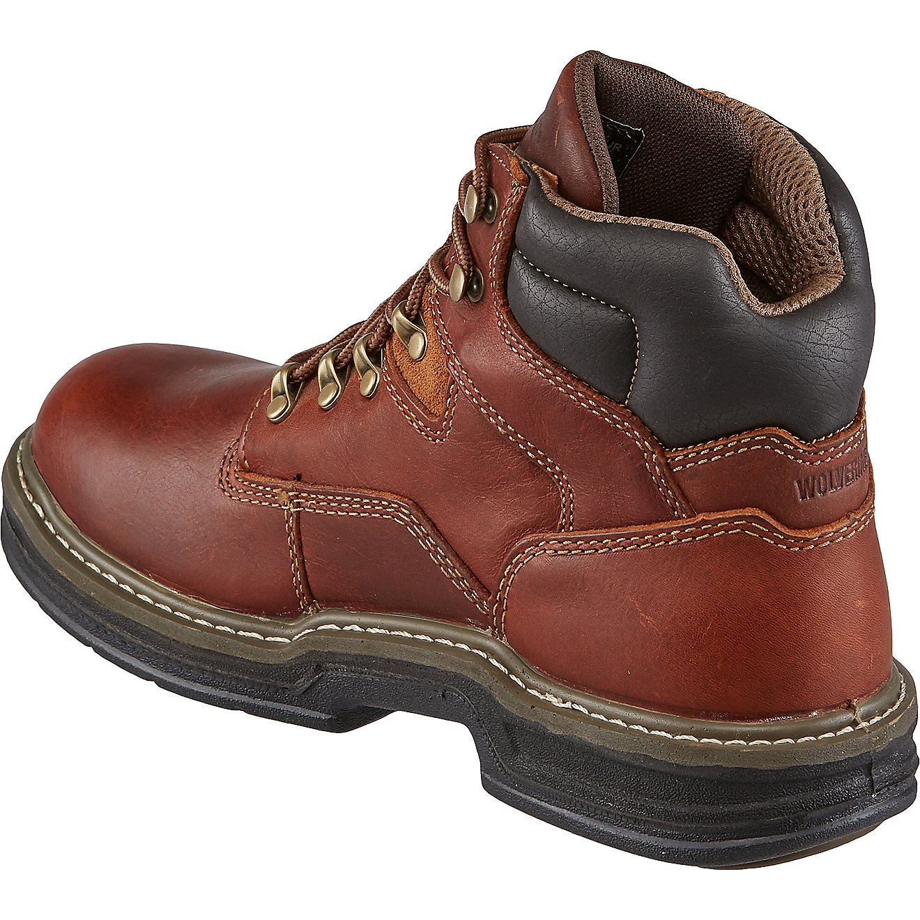Wolverine Raider Men's MultiShox Contour Welt 6 in EH Lace Up Work Boots                                                         - view number 3