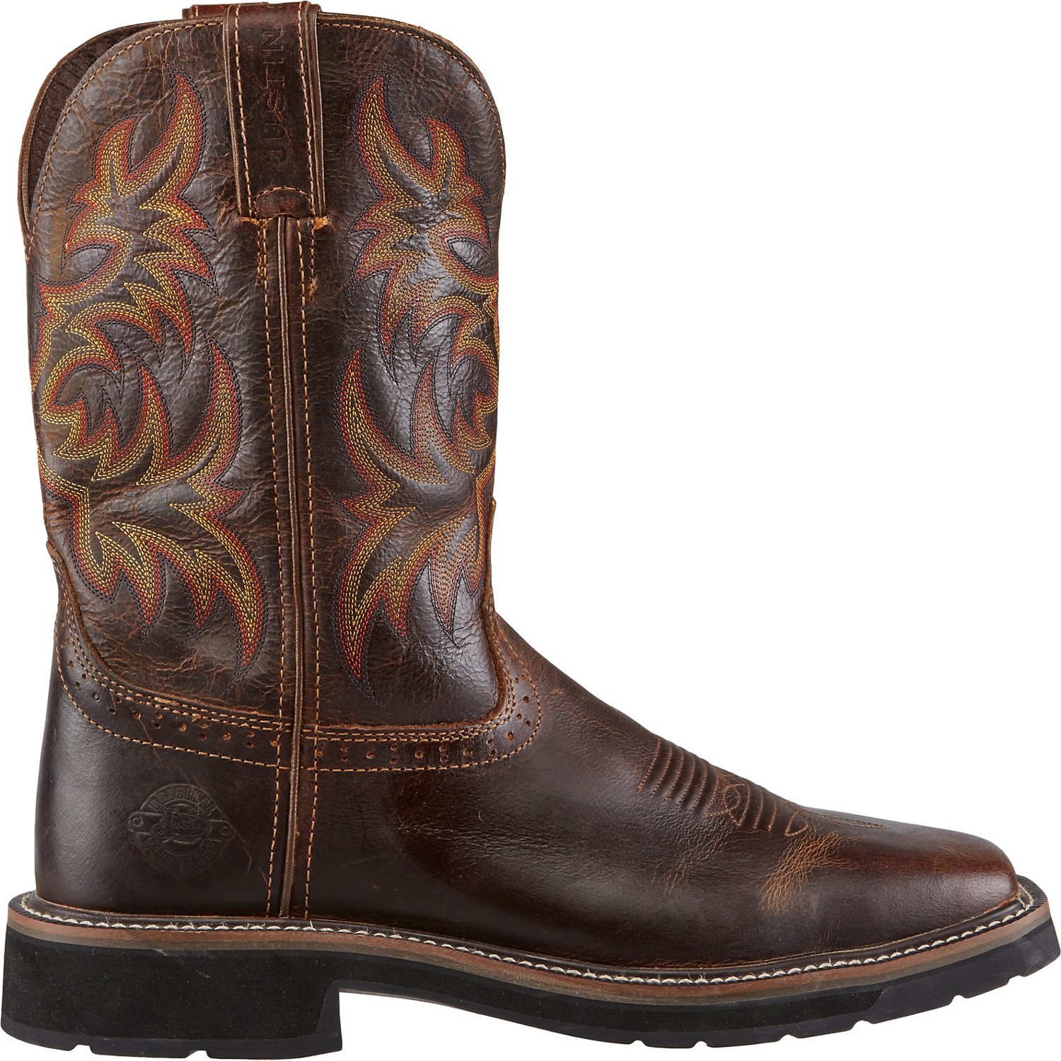 justin work boots academy