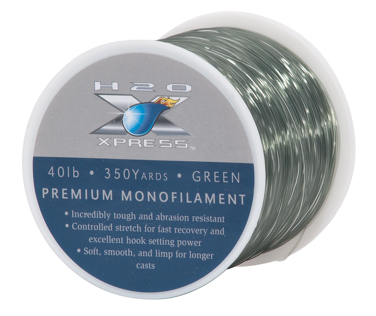 H2O XPRESS 40 lb 350 yd Monofilament Fishing Line Academy