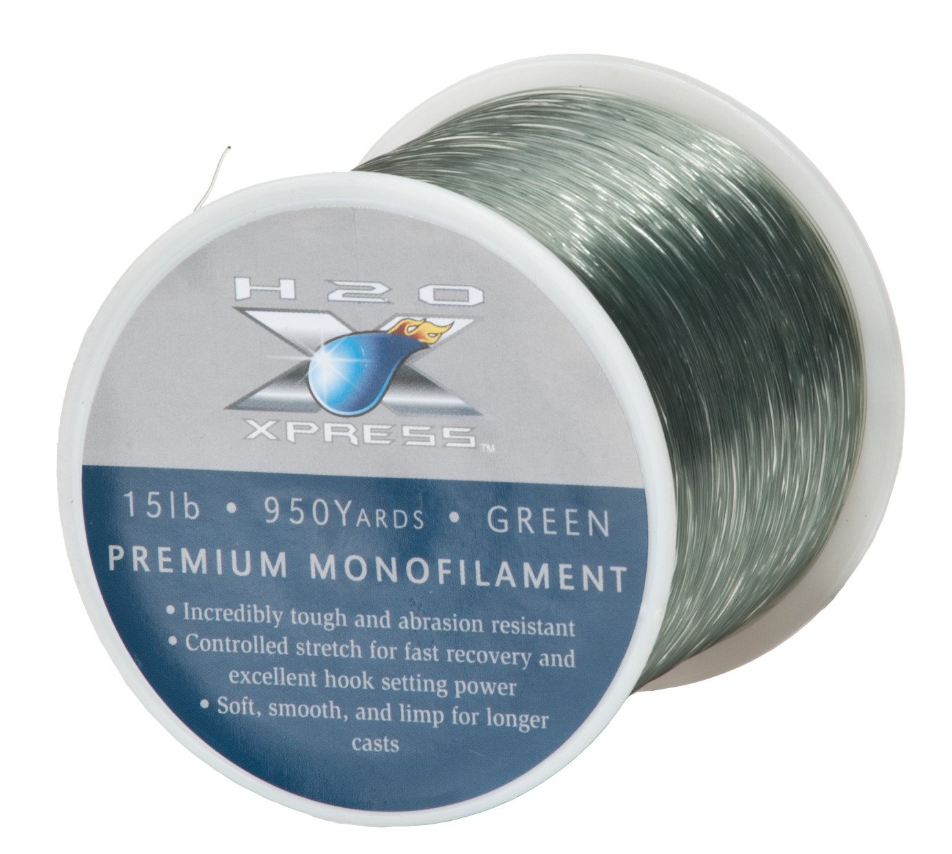 H2O XPRESS 15 lb 950 yd Monofilament Fishing Line Academy