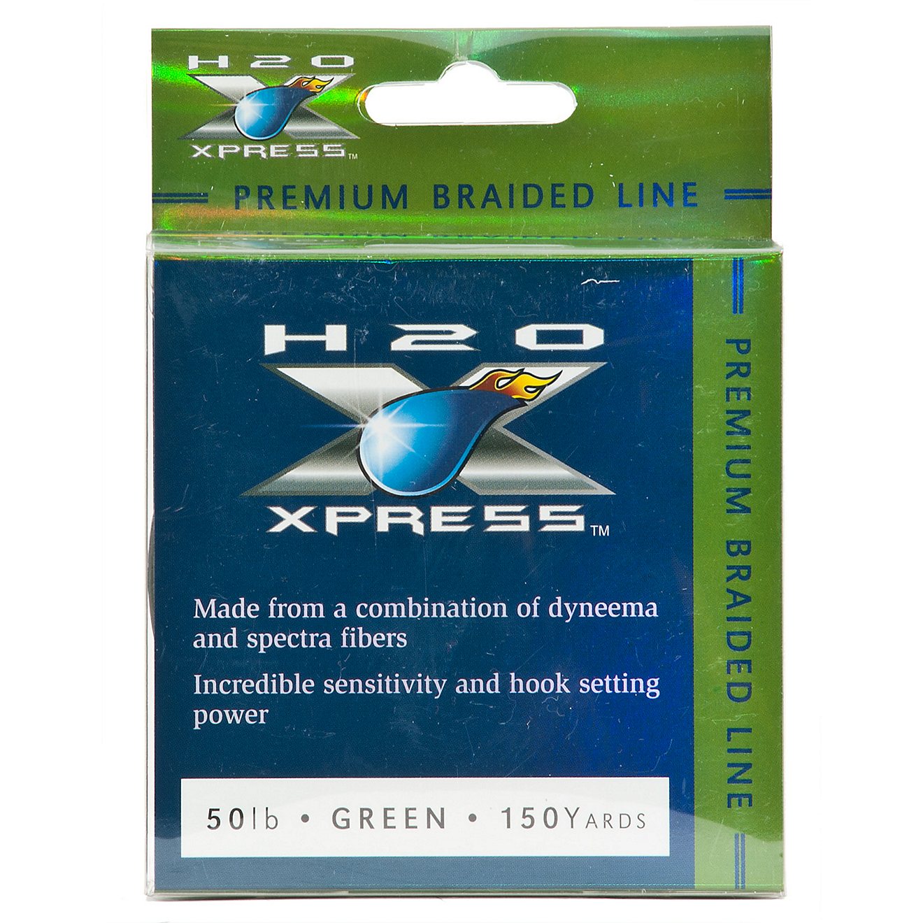 H2O XPRESS Premium Braid 50 lb 150 yards Braided Fishing Line                                                                    - view number 1